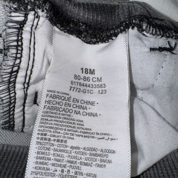 Levi’s Knit Jogger Infant Stretch Waist Faded Gray NEW No Tag Size 18 Months - Picture 4 of 4